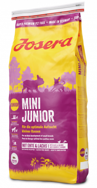 Josera Mini Junior сухий корм для малих порід цуценят і вагітних сук 15 кг